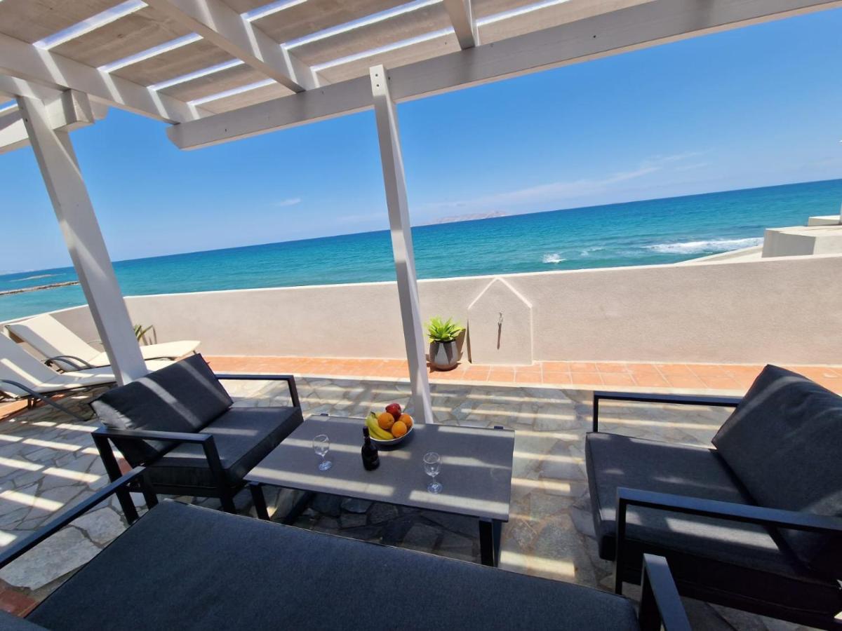 Astra Sea View Apartment, Sea Front Kokkini Hani Eksteriør bilde