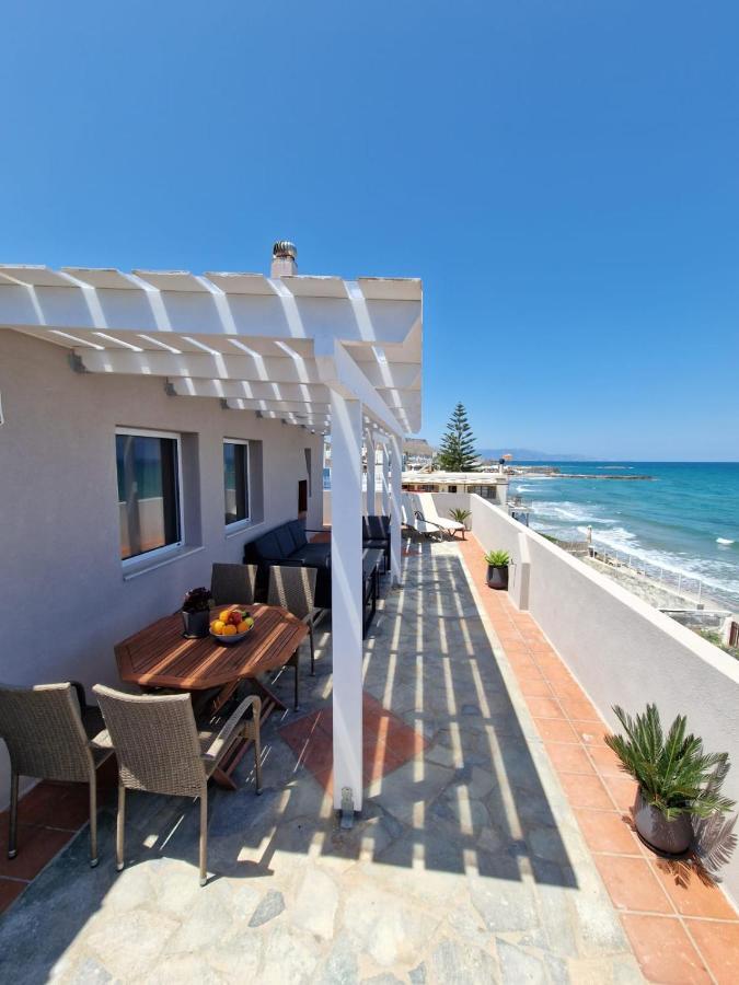 Astra Sea View Apartment, Sea Front Kokkini Hani Eksteriør bilde