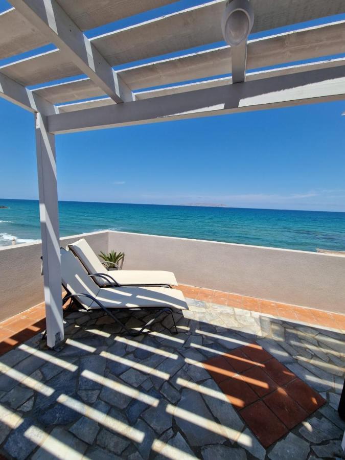 Astra Sea View Apartment, Sea Front Kokkini Hani Eksteriør bilde
