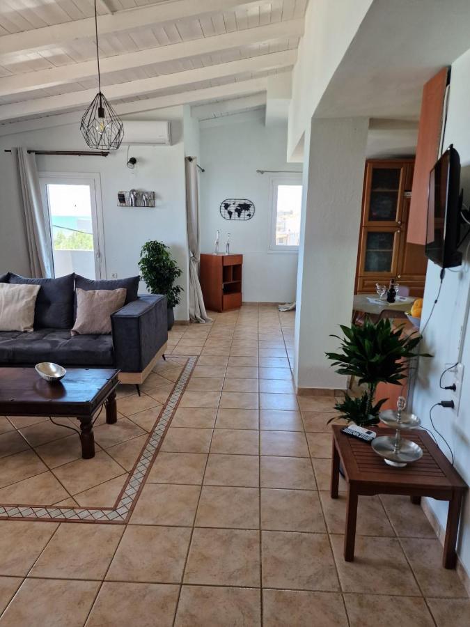 Astra Sea View Apartment, Sea Front Kokkini Hani Eksteriør bilde