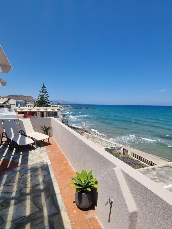 Astra Sea View Apartment, Sea Front Kokkini Hani Eksteriør bilde